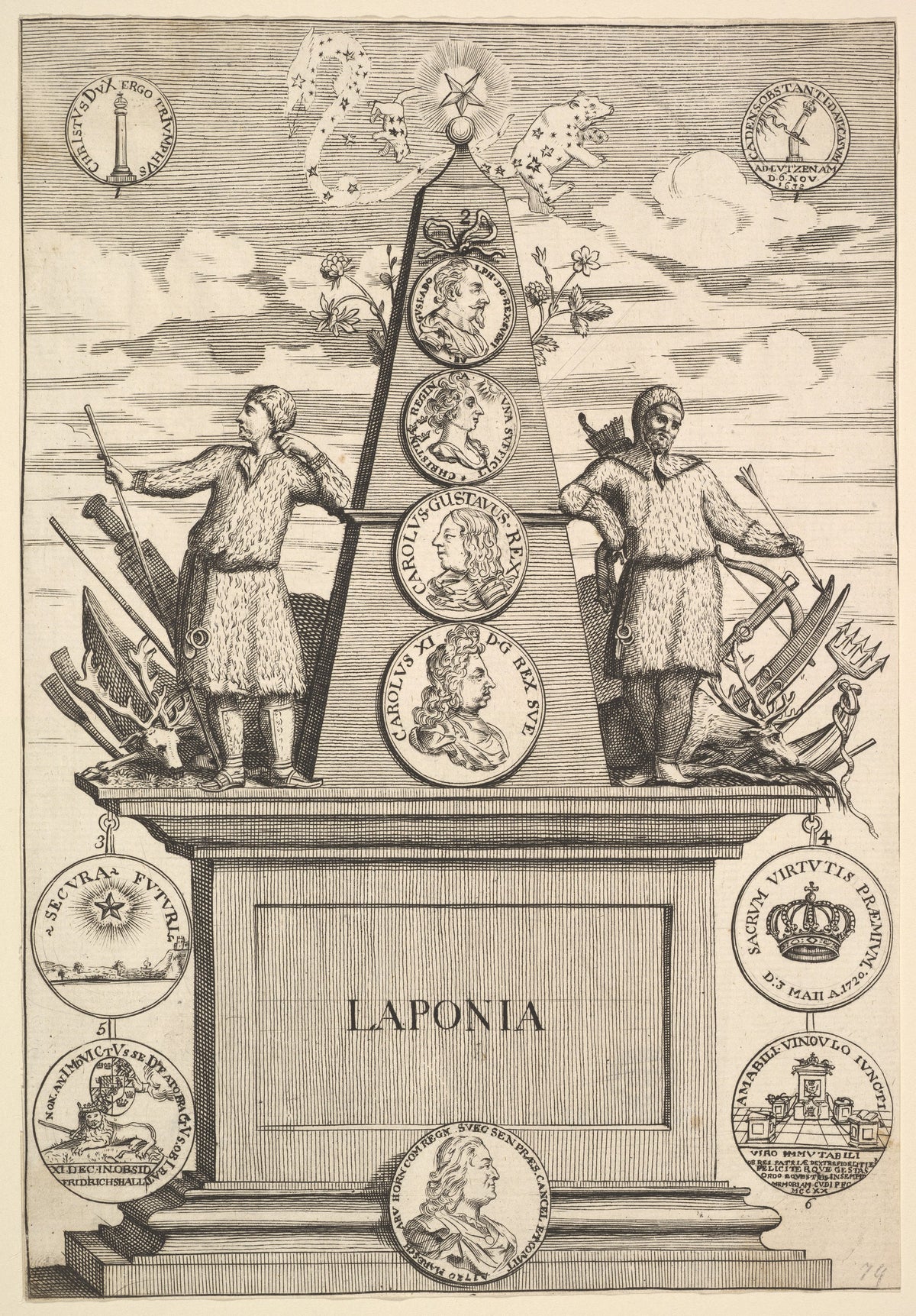 Laponia by William Hogarth, 1723–24