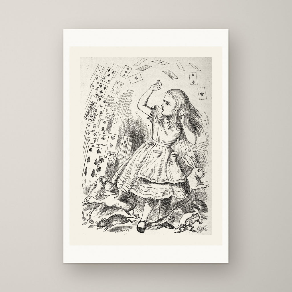 Alice: The Pack of Cards – unframed print