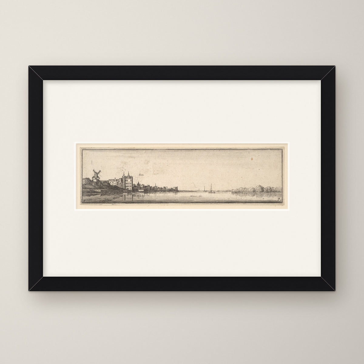 Bonn – in a black frame