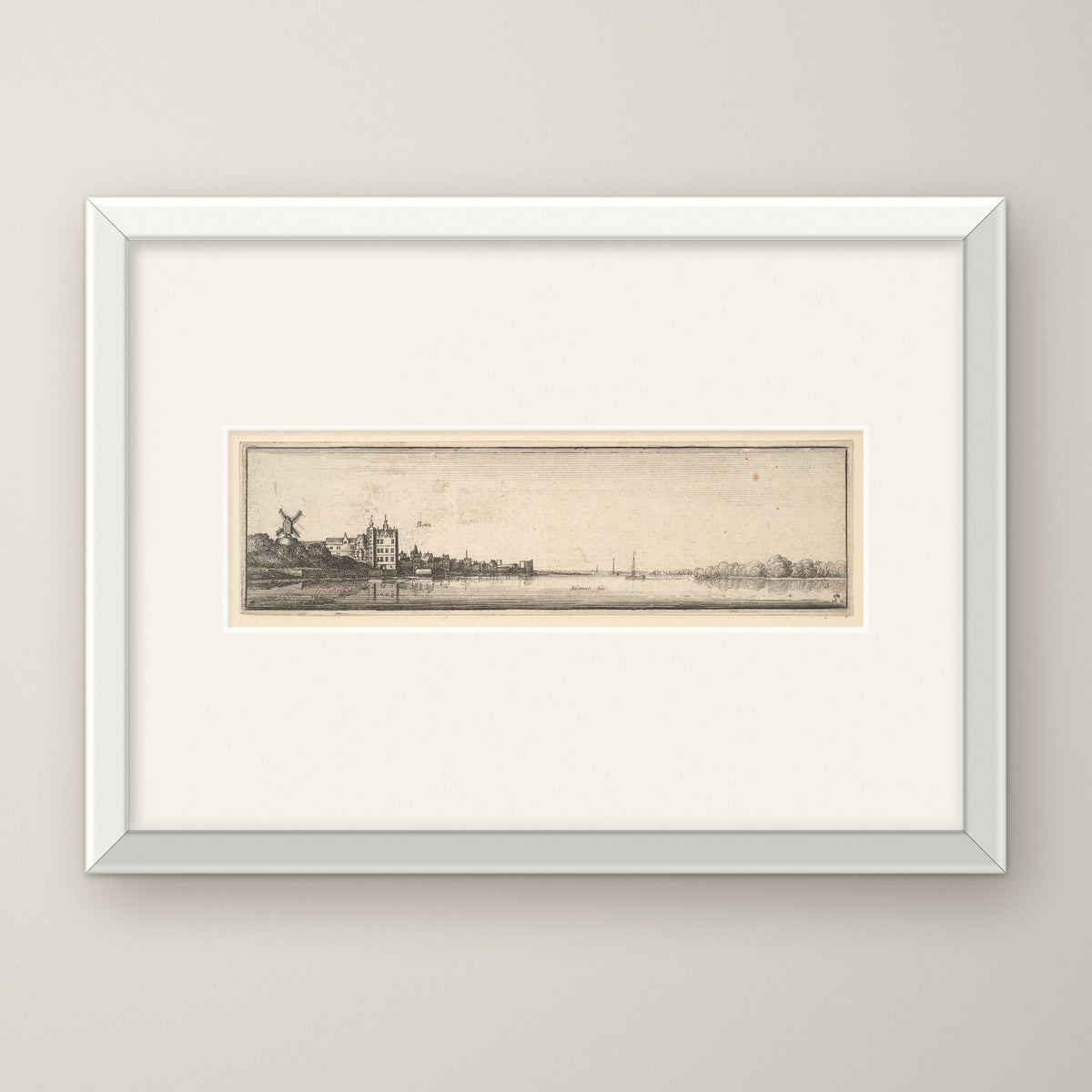 Bonn – in a white frame