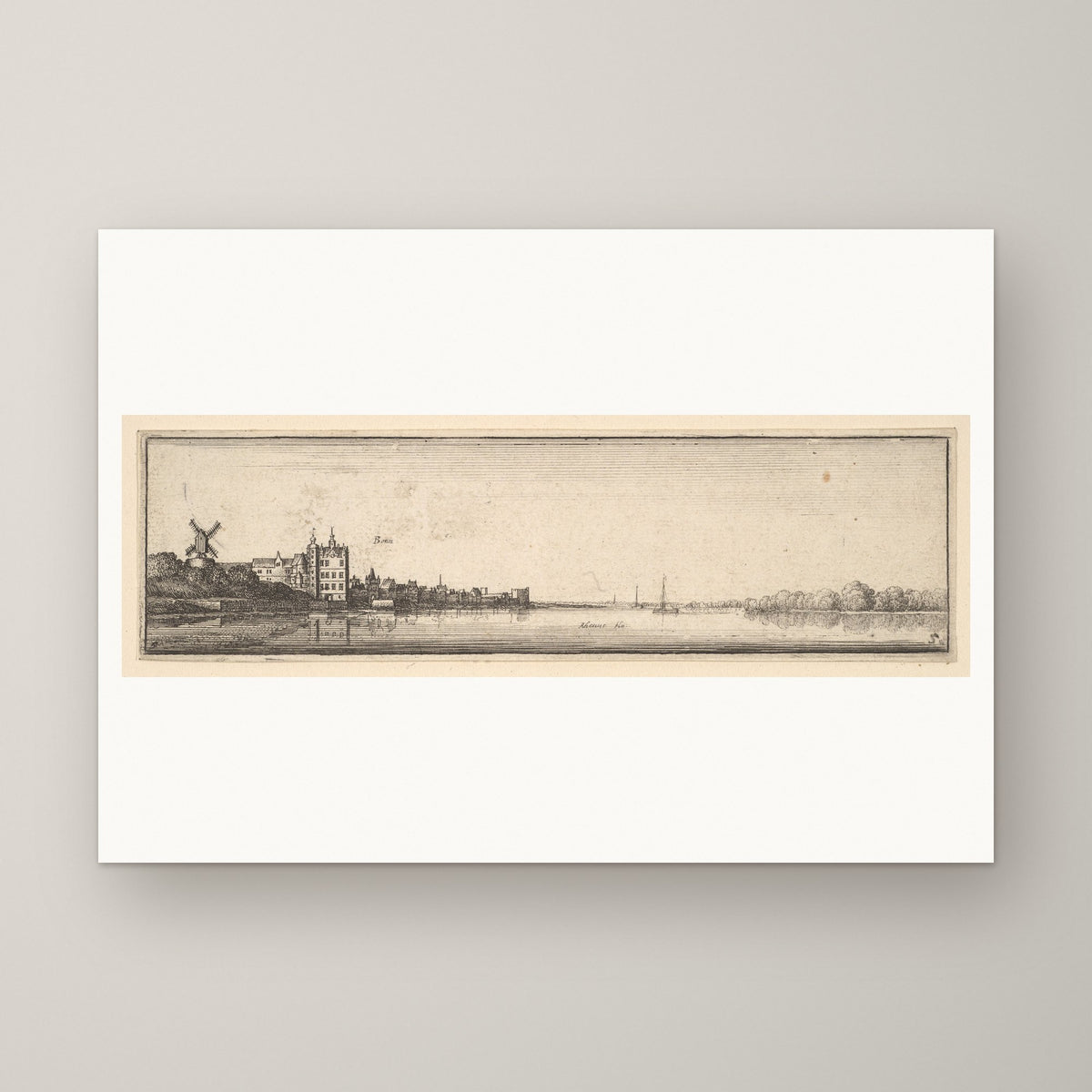 Bonn – unframed print