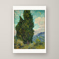 Cypresses – unframed print