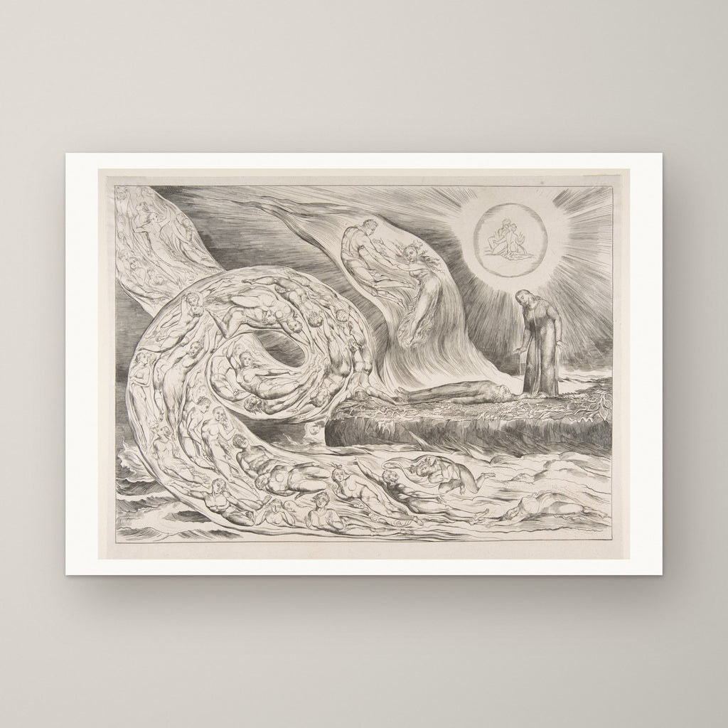 Dante's Inferno: Paolo and Francesca – unframed print