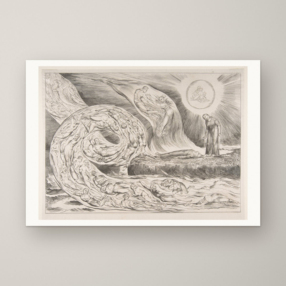 Dante's Inferno: Paolo and Francesca – unframed print