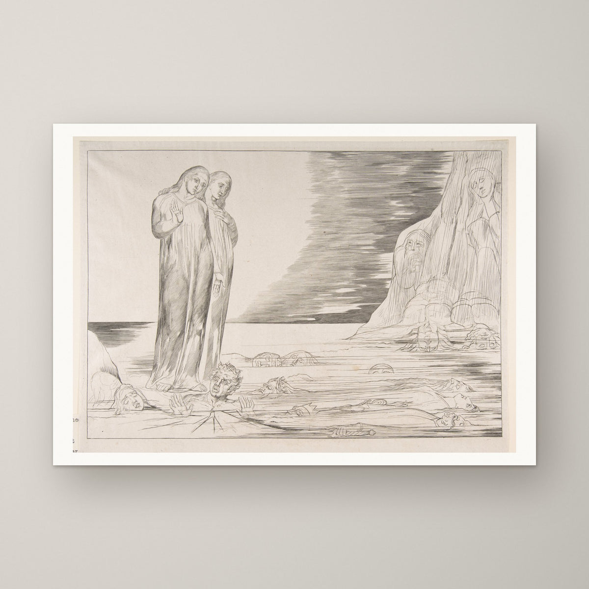 Dante's Inferno: The Circle of Traitors – unframed print