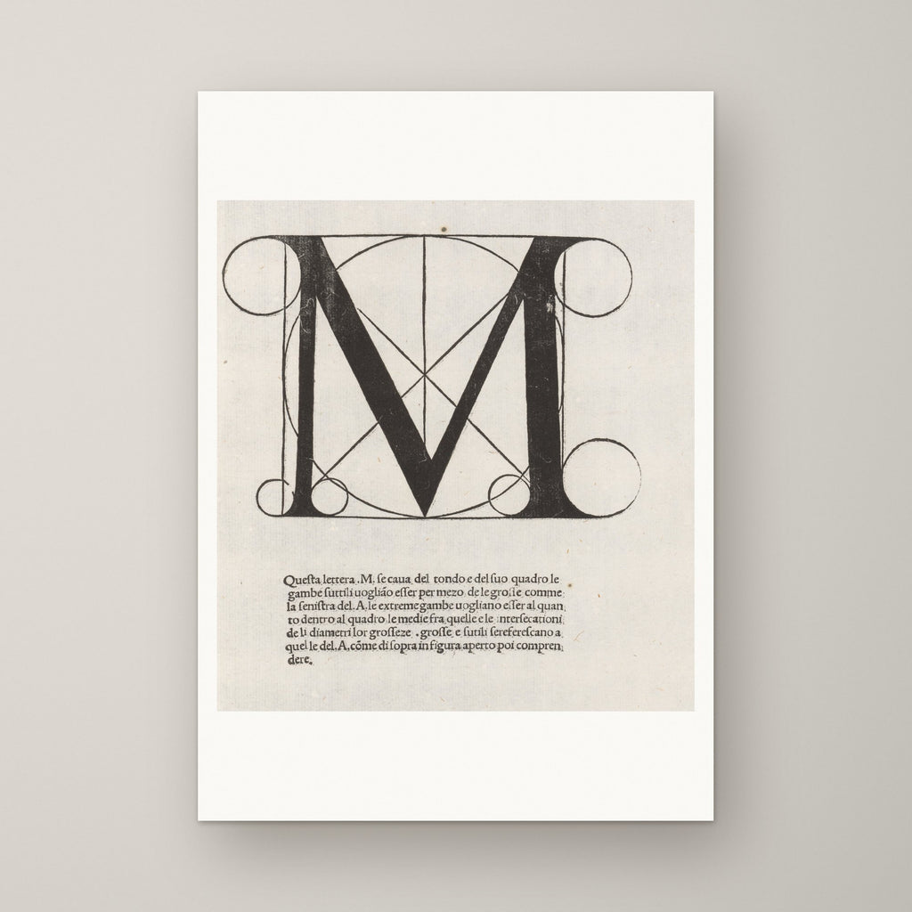 Divina proportione – unframed print