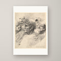 Five Grotesque Heads – unframed print