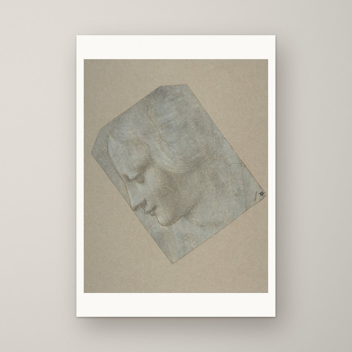 Head of a Woman in Profile – unframed print