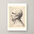 Head of an Old Man – unframed print