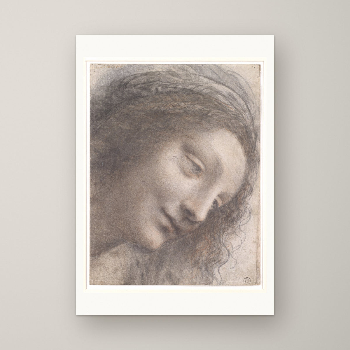 Head of the Virgin – unframed print