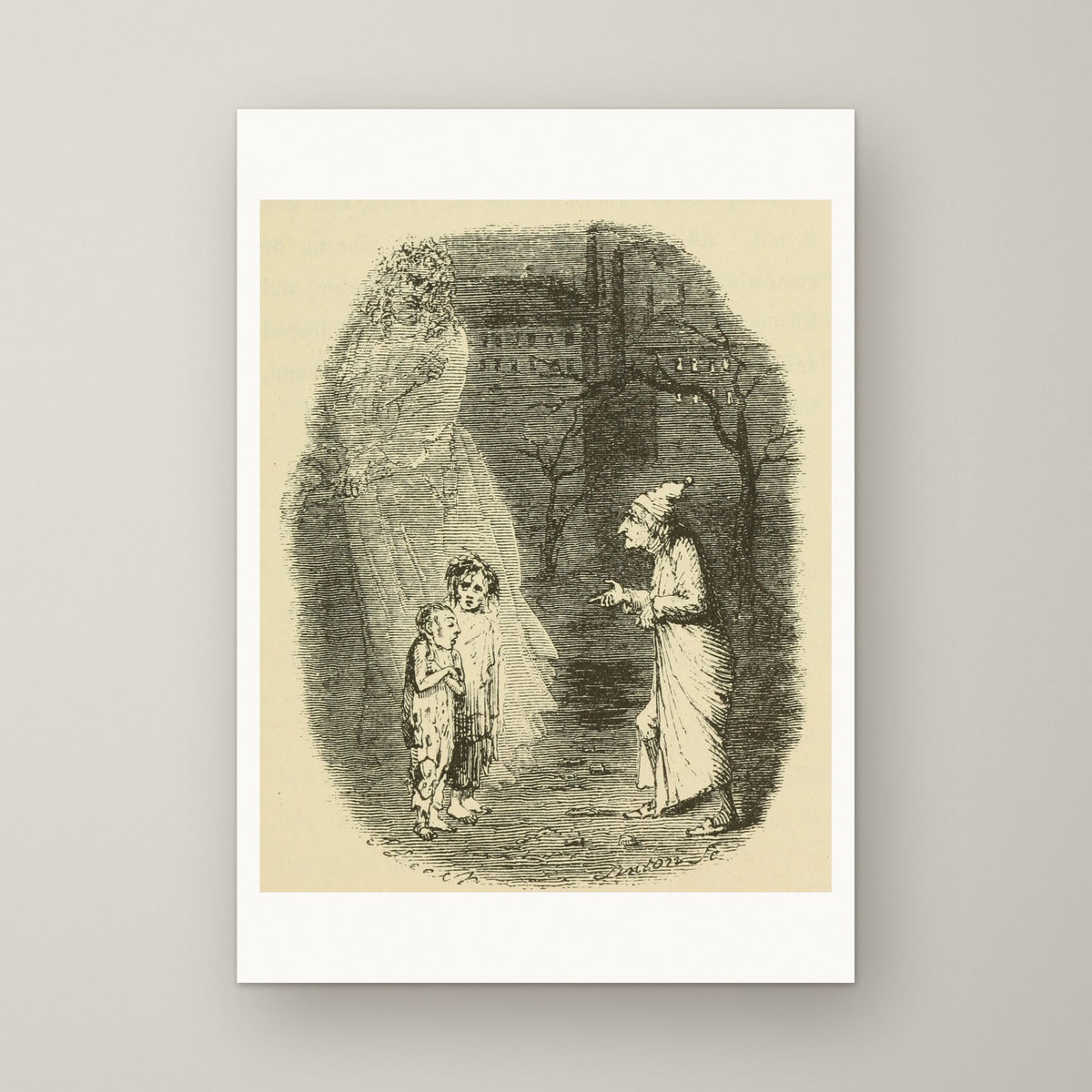 Ignorance and Want – unframed print