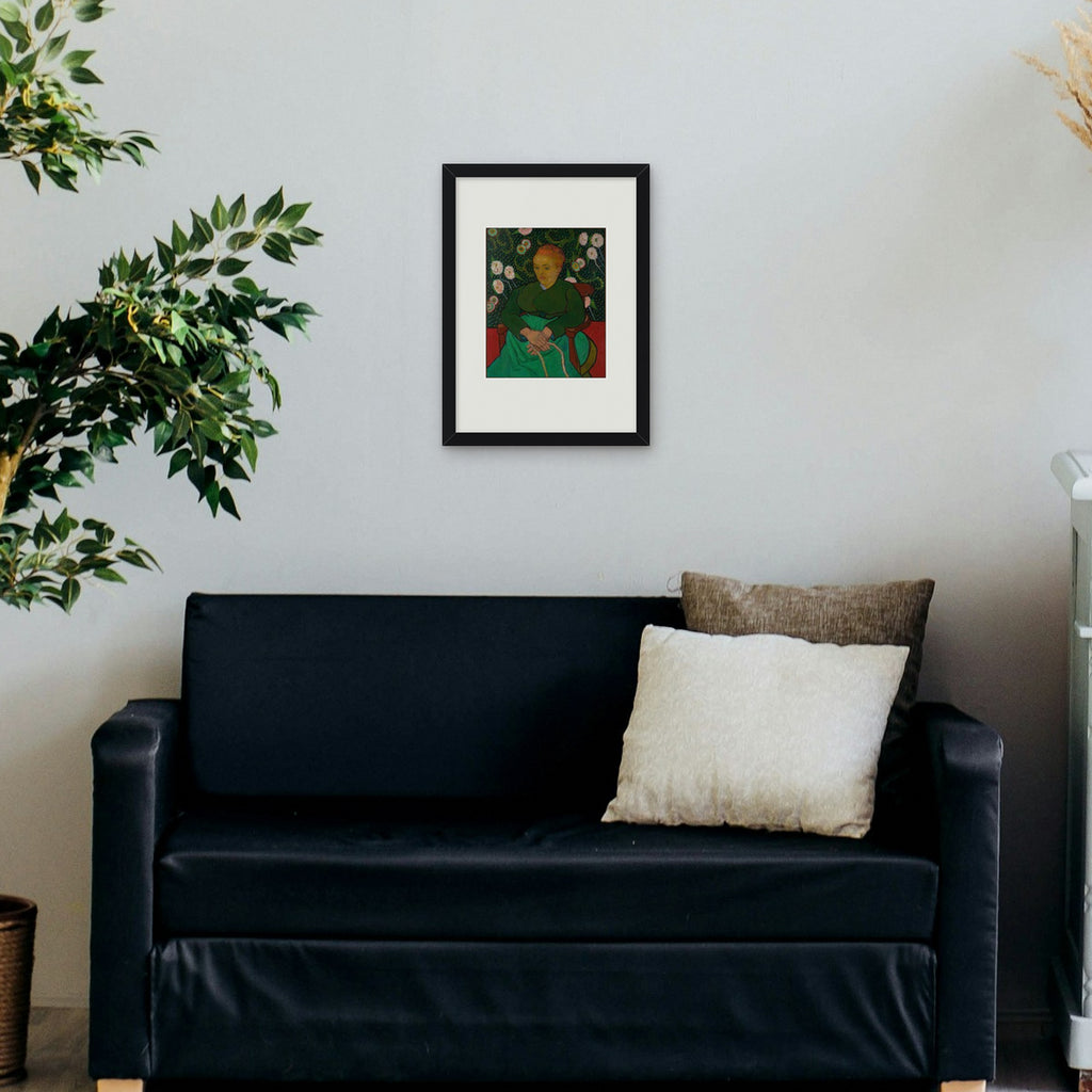 La Berceuse – framed in a living room