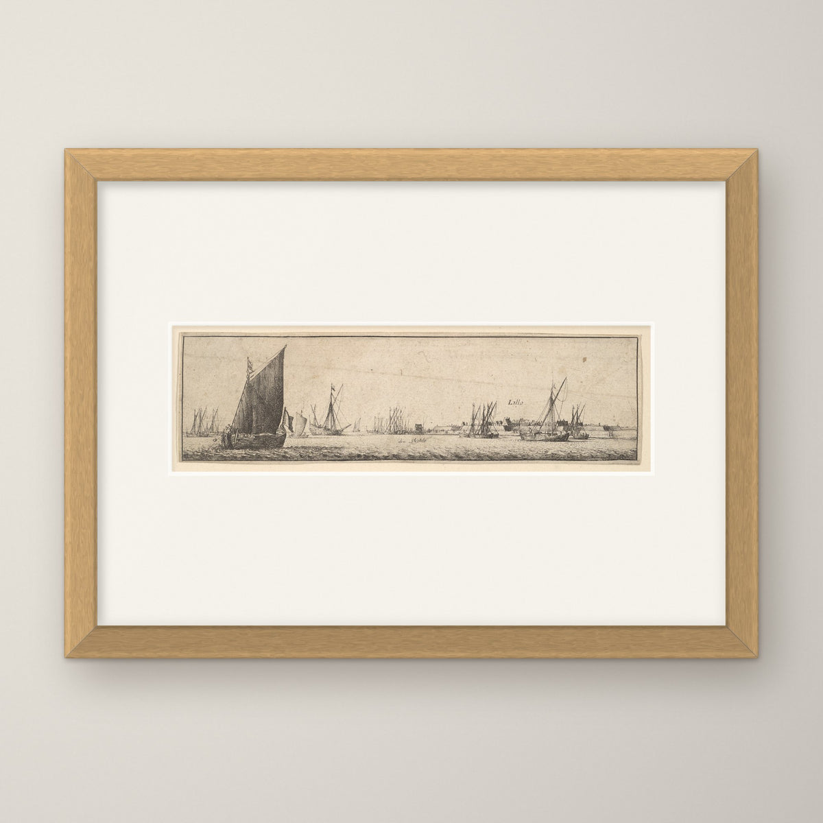 Lillo – in an oak frame