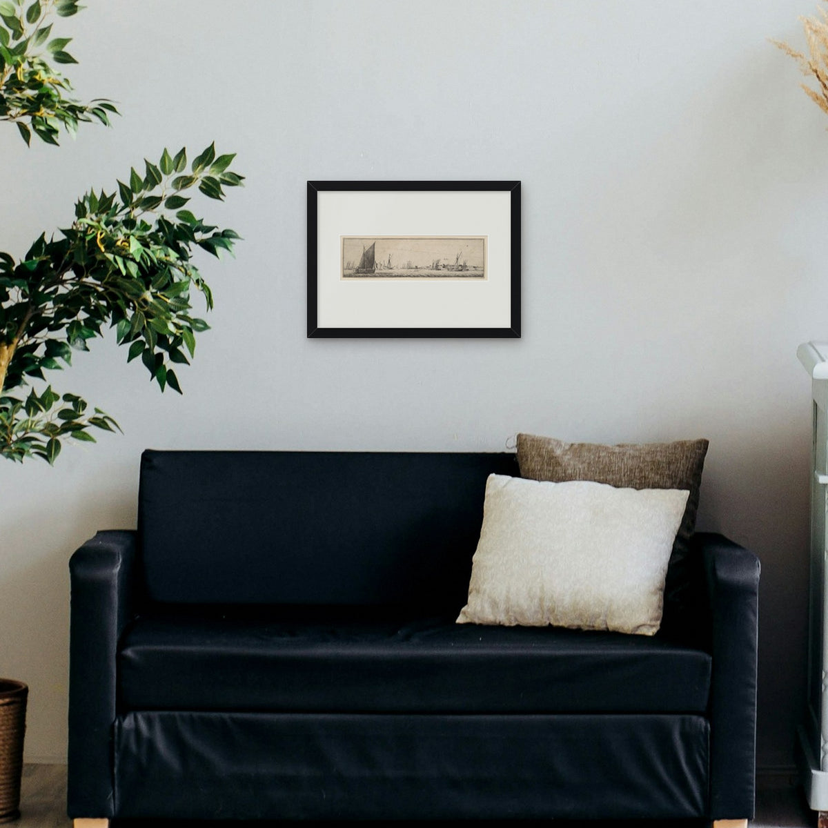 Lillo – framed in a living room