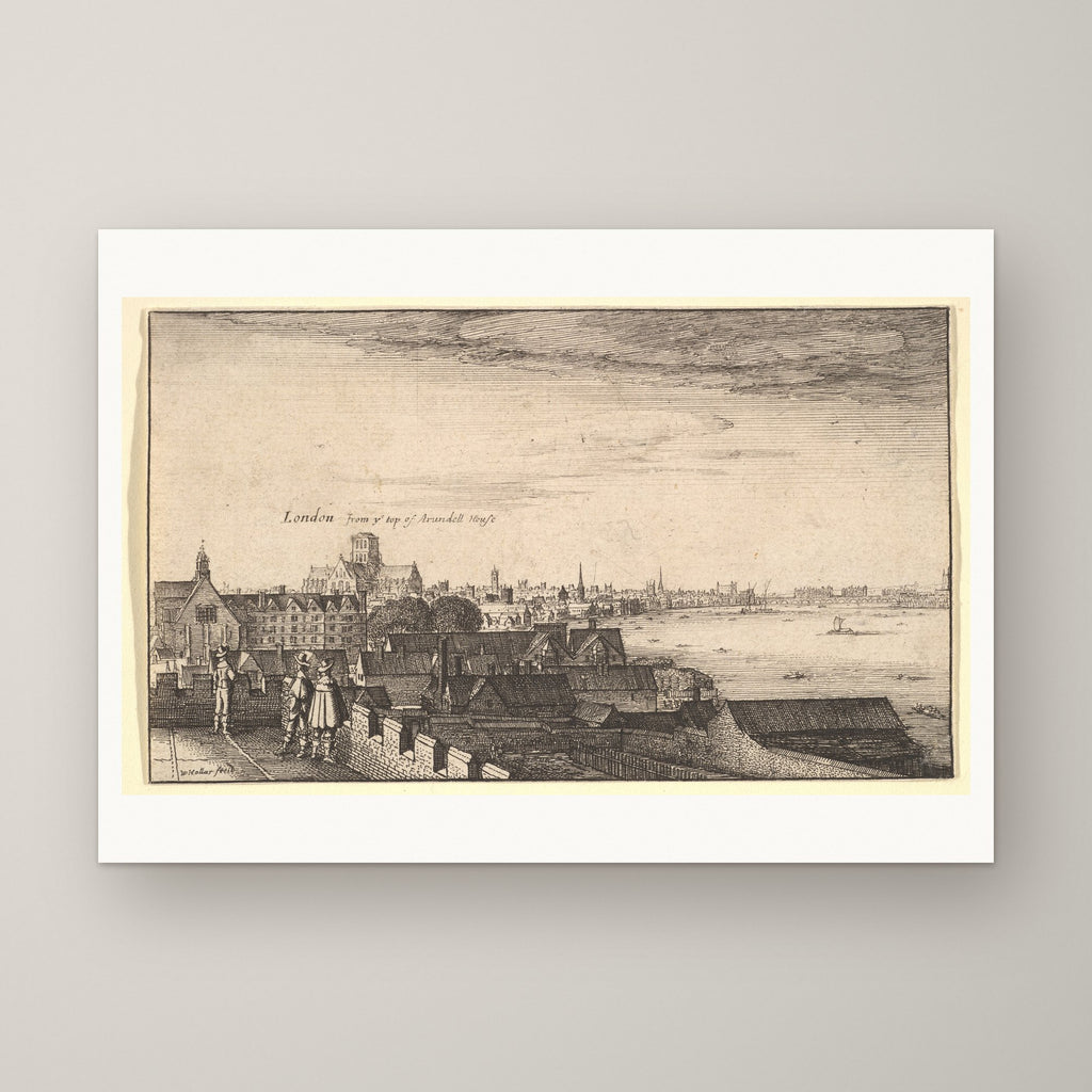 London from Arundel House – unframed print