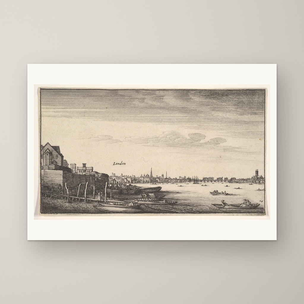 London from the Milford Stairs – unframed print