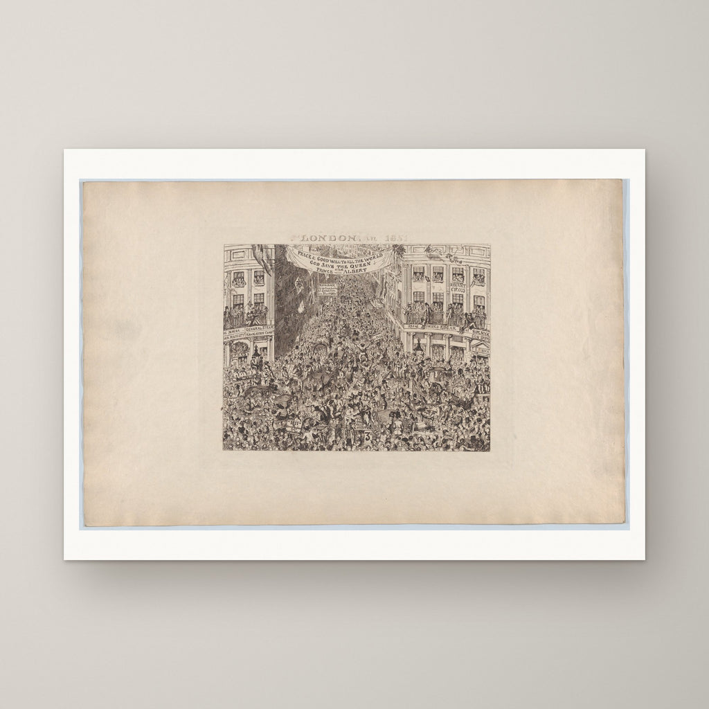 London, in 1851 – unframed print