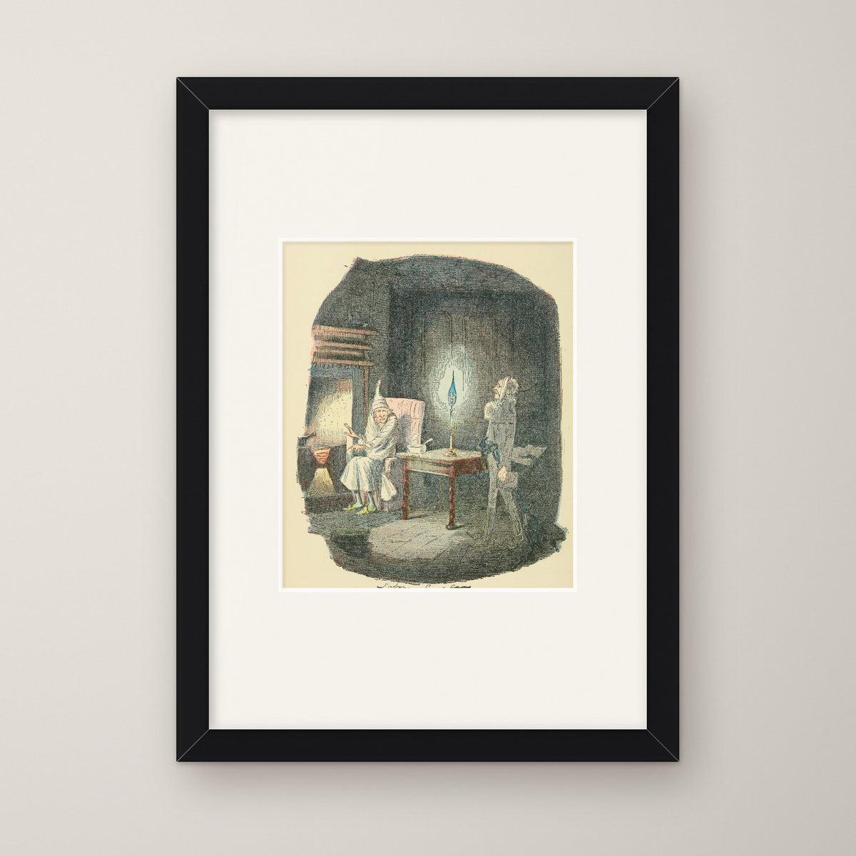 Marley's Ghost – in a black frame