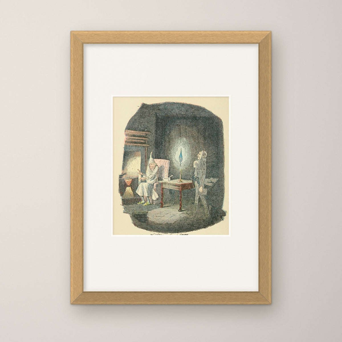 Marley's Ghost – in an oak frame