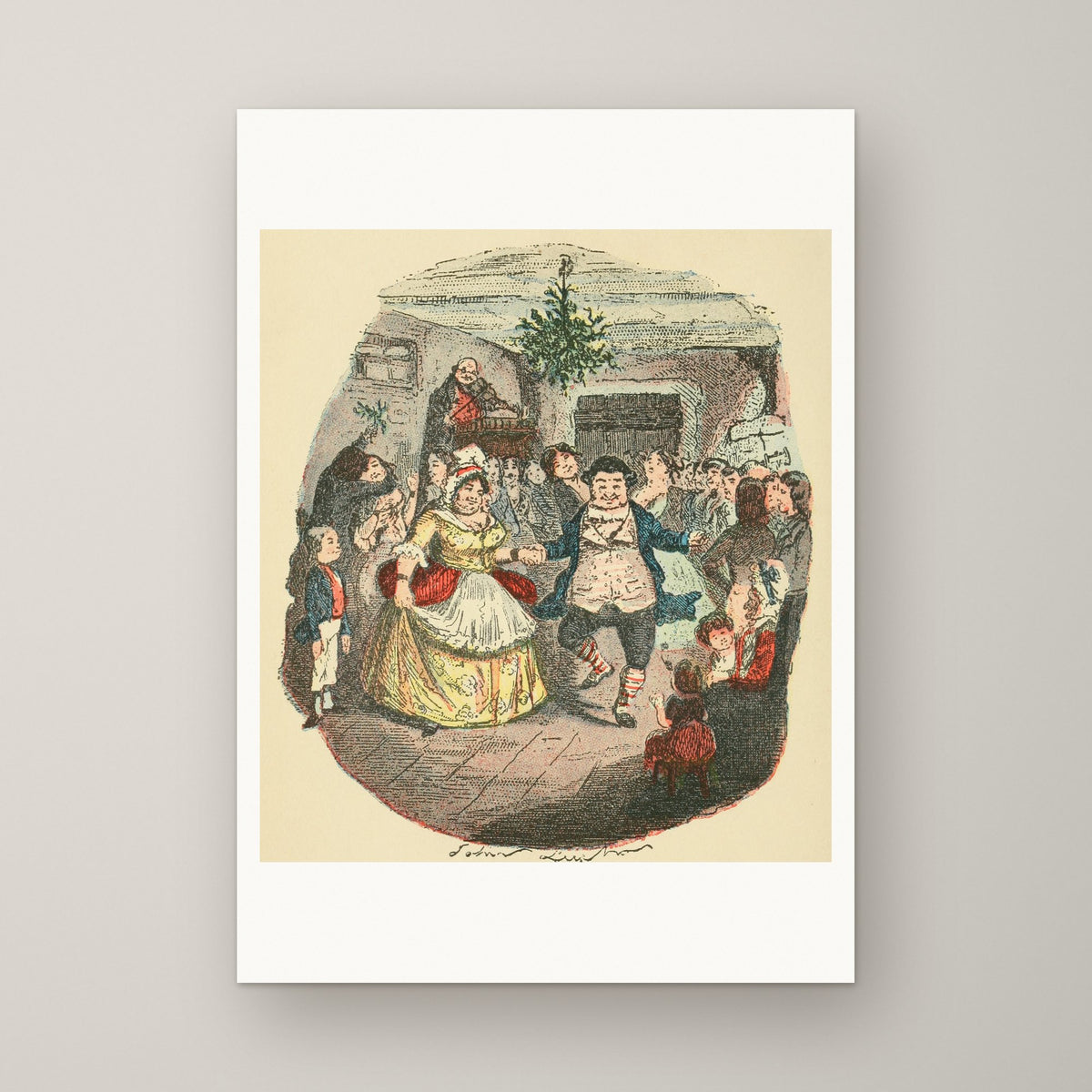 Mr Fezziwig's Ball – unframed print