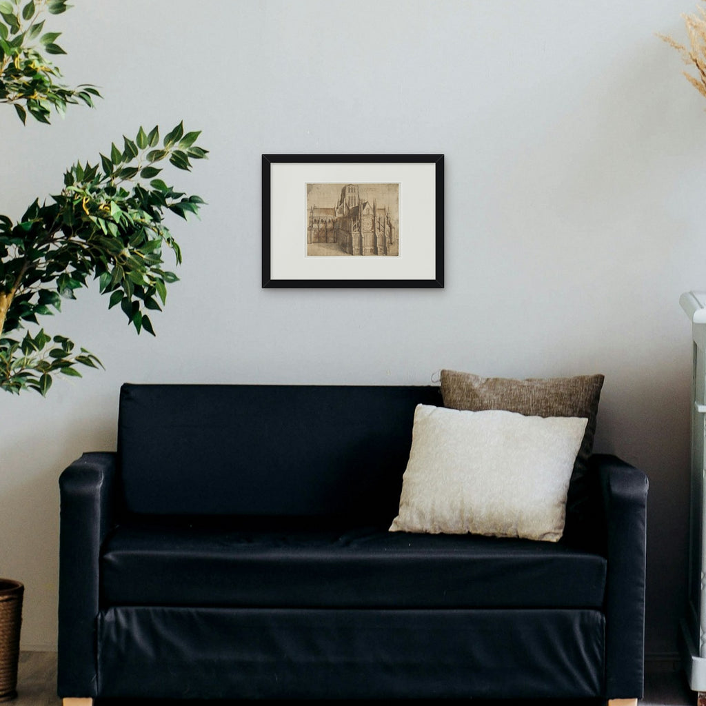 Old St Paul's Cathedral – framed in a living room