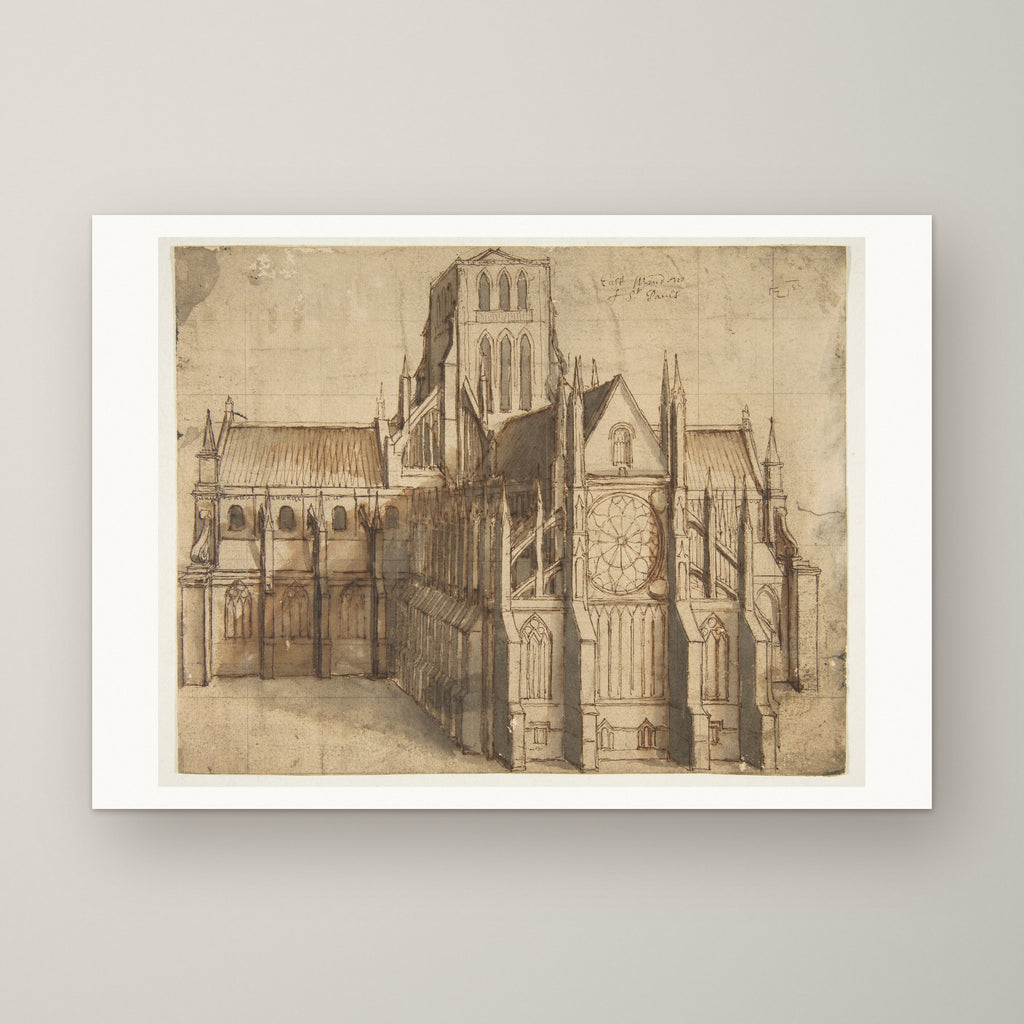 Old St Paul's Cathedral – unframed print