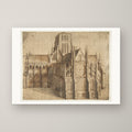 Old St Paul's Cathedral – unframed print