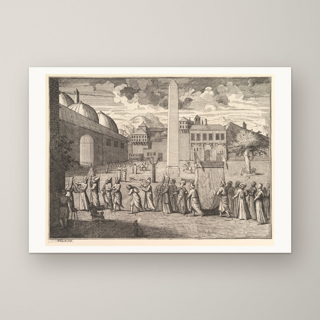 Procession through the Hippodrome – unframed print