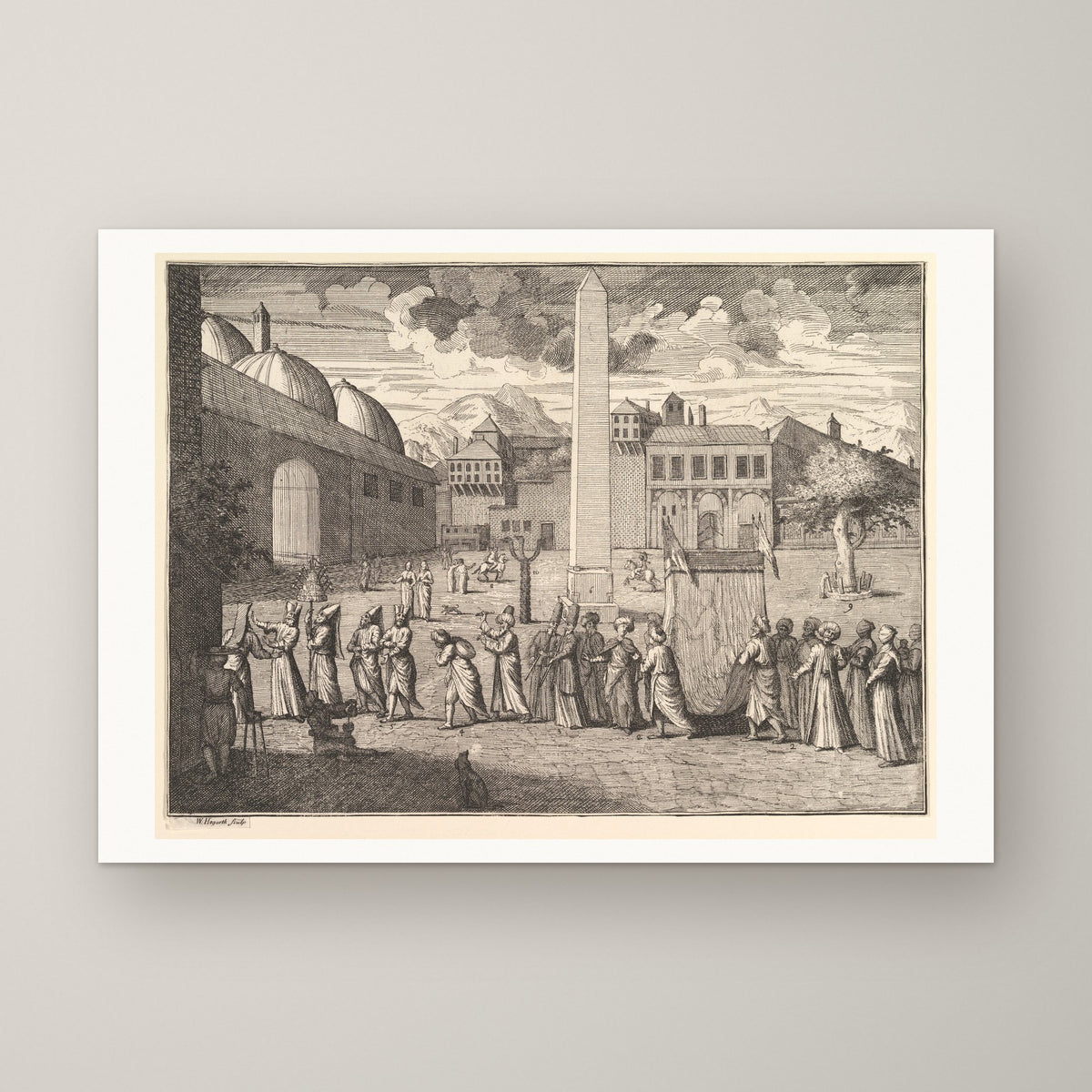 Procession through the Hippodrome – unframed print