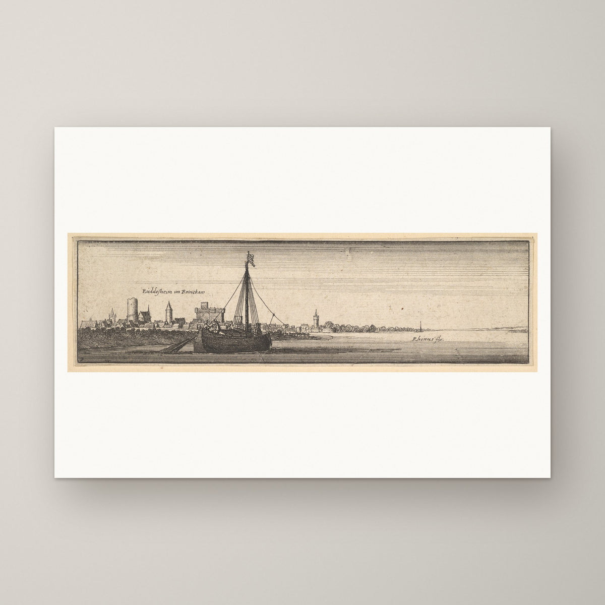 Rüdesheim – unframed print
