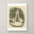 Scrooge Extinguishes the First of the Three Spirits – unframed print