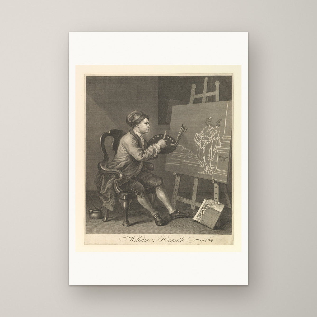 Serjeant Painter to His Majesty – unframed print