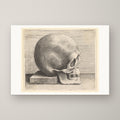 Skull in Profile – unframed print