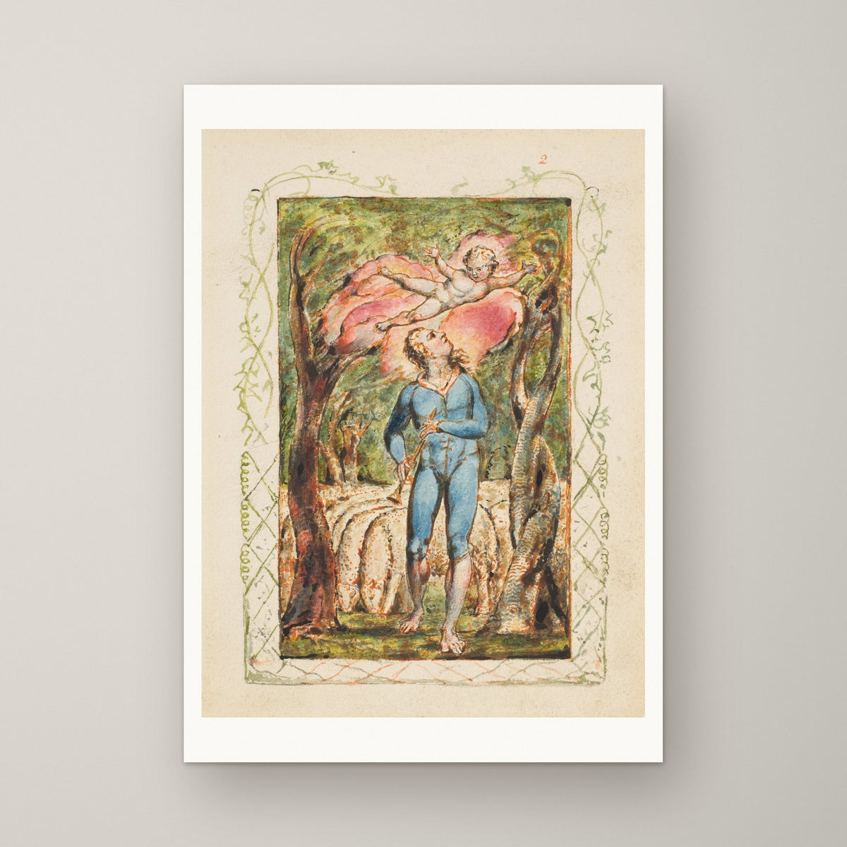 Songs of Innocence: Frontispiece – unframed print