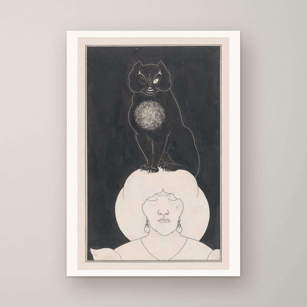 The Black Cat – unframed print
