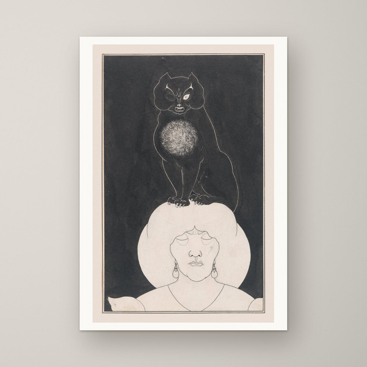 The Black Cat – unframed print