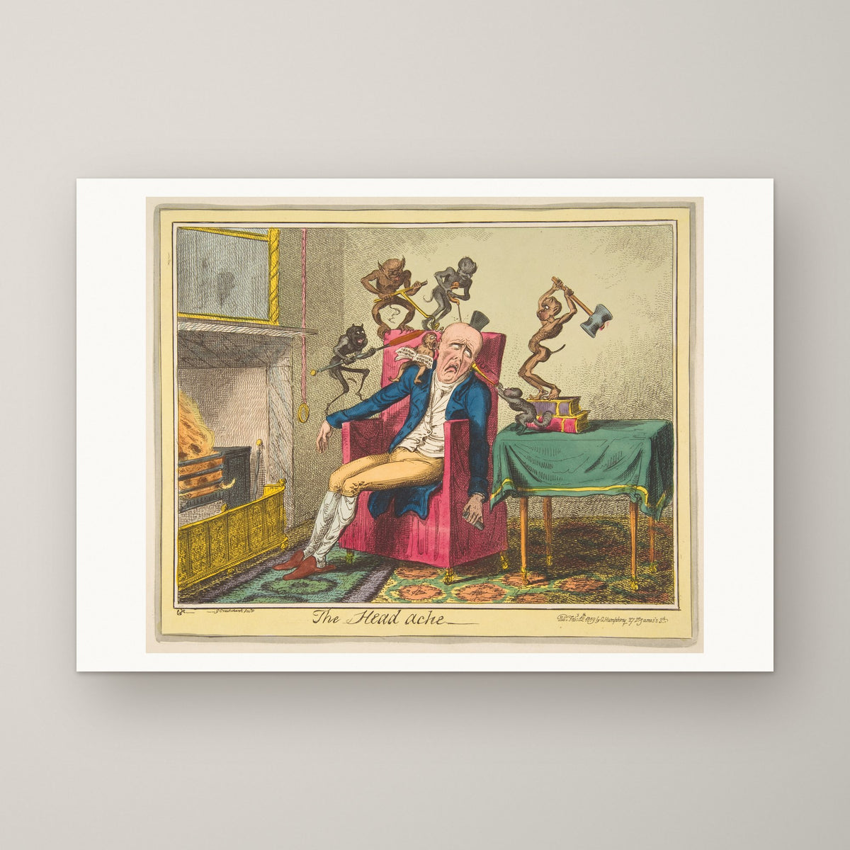 The Head Ache – unframed print