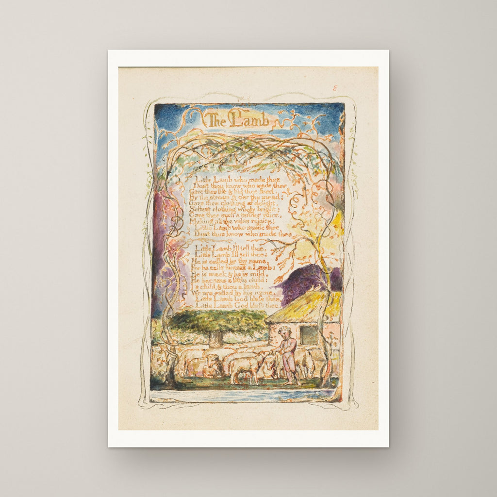 The Lamb – unframed print