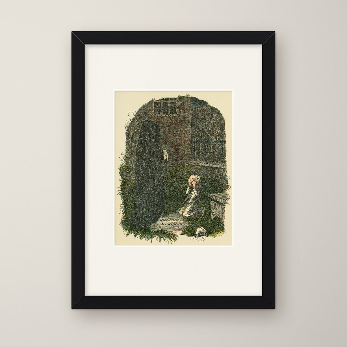 The Last of the Spirits – in a black frame