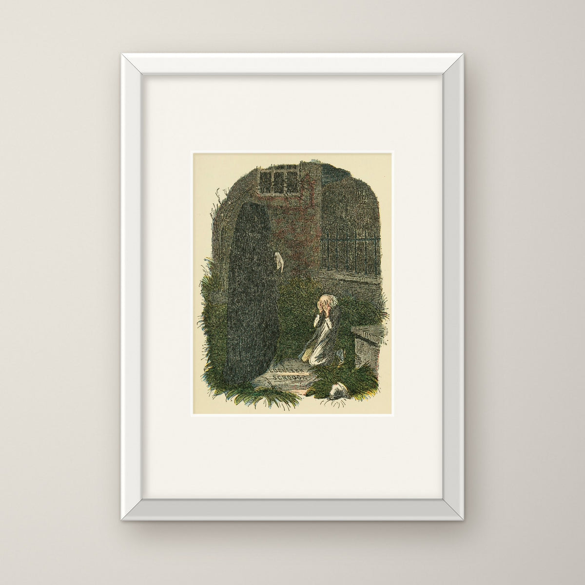 The Last of the Spirits – in a white frame
