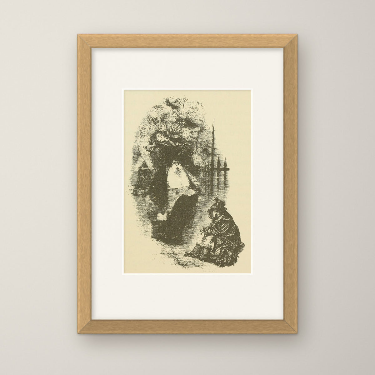 The Phantoms – in an oak frame