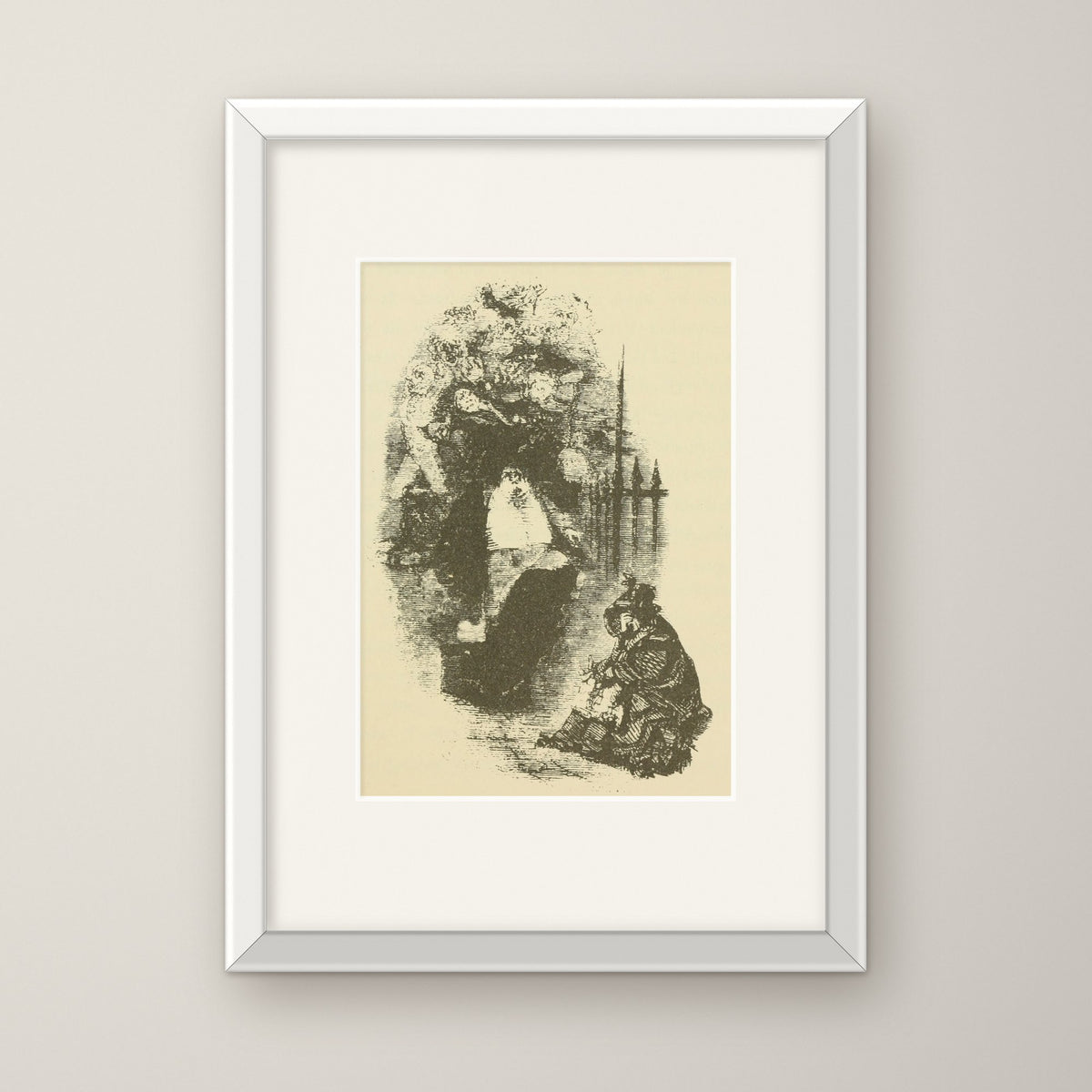 The Phantoms – in a white frame
