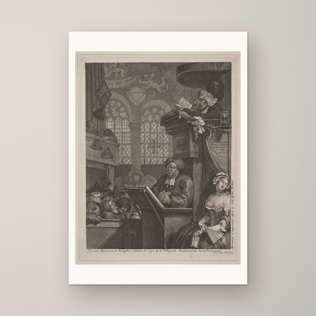 The Sleeping Congregation – unframed print