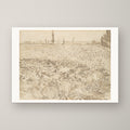 Wheat Field (drawing) – unframed print